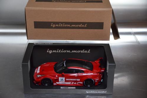 1/18 Nissan GT-R (R35) LB-Silhouette Works Ignition Model, Hobby en Vrije tijd, Modelauto's | 1:18, Zo goed als nieuw, Auto, Overige merken