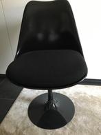 KNOLL. : Tulip stoel /zwart, Huis en Inrichting, Vier, Gebruikt, Design klassieker, Stof
