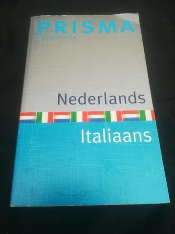 Prisma-woordenboek: Nederlands-Italiaans beschikbaar voor biedingen