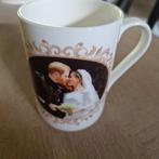 Mug commémoration mariage Harry et Meghan, Ophalen of Verzenden, Zo goed als nieuw, Servies