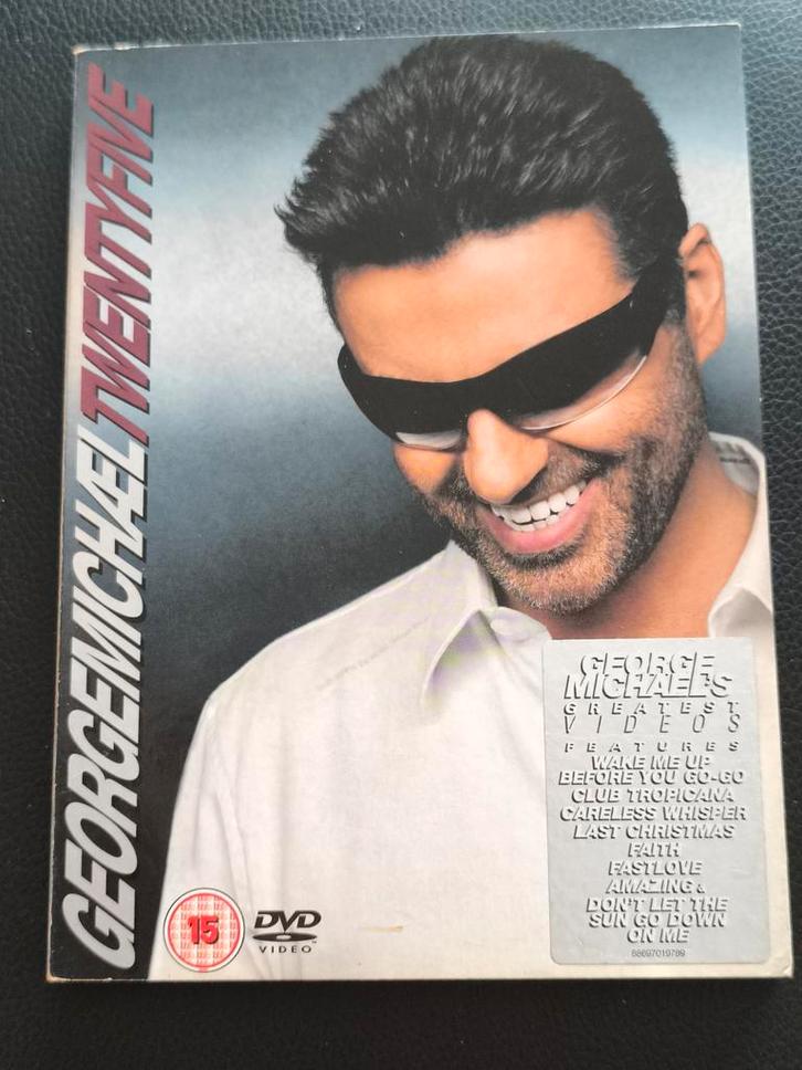 2 dvd's, George Michael, Twenty Five, Cd's en Dvd's, Dvd's | Muziek en Concerten, Gebruikt, Ophalen of Verzenden