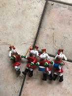 4 houten honden kersthangers, Ophalen of Verzenden, Nieuw