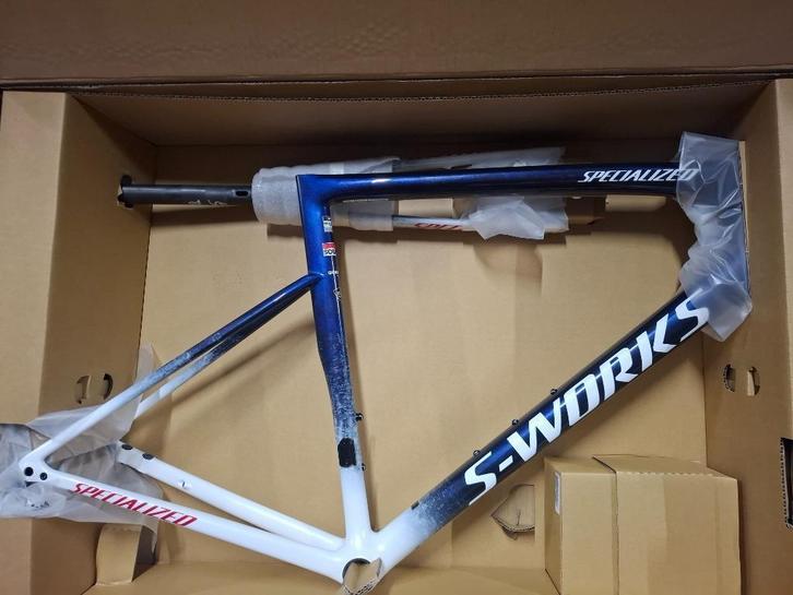 Specialized S-Works Tarmac SL8 frameset Soudal Quickstep 58, Fietsen en Brommers, Fietsen | Racefietsen, Nieuw, Carbon, 57 tot 61 cm