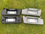 Mercedes W124 W201 zonnekleppen zwart grijs pare soleil, Ophalen of Verzenden