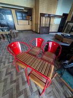 Lot de 2 chaises Vedette - assise alongée, Ophalen, Drie, Zo goed als nieuw, Metaal