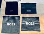 Boss – 4 zwarte opbergtassen met afsluitkoord - Nieuw!, Verzamelen, Merken en Reclamevoorwerpen, Ophalen of Verzenden, Nieuw, Gebruiksvoorwerp