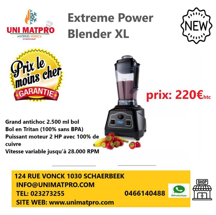 robot Blender 2.5L, Consoles de jeu & Jeux vidéo, Consoles de jeu | Accessoires Autre, Neuf, Enlèvement ou Envoi