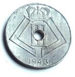 1943 5 centimes FR NL occupation, Postzegels en Munten, Munten | België, Verzenden, Metaal, Losse munt
