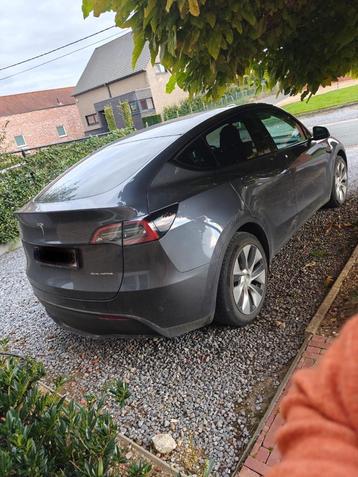 Tesla model Y beschikbaar voor biedingen