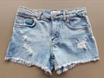 Jeans short franjes meisjes Zara 152, Kinderen en Baby's, Kinderkleding | Maat 152, Zara Girls, Meisje, Gebruikt, Ophalen of Verzenden