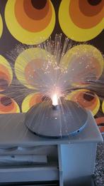 Vintage glasvezellamp, Ophalen, Zo goed als nieuw