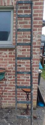 Vintage houten ladder, Doe-het-zelf en Bouw, Ladders en Trappen, Ladder, Gebruikt, Ophalen