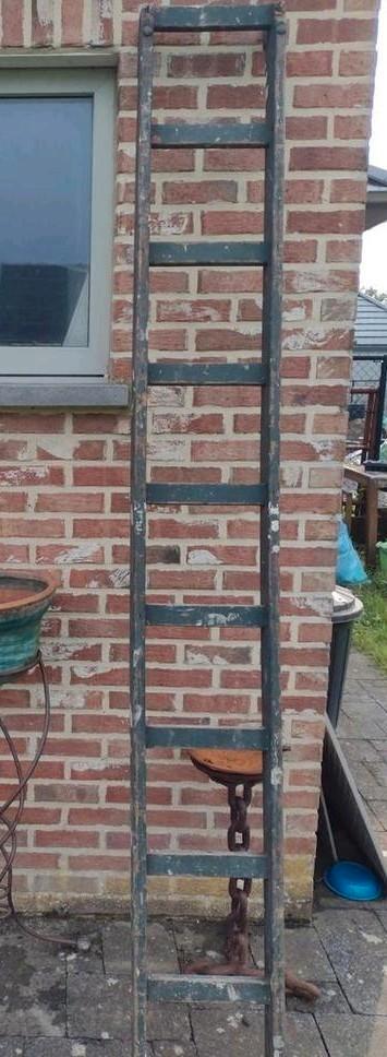 Vintage houten ladder 