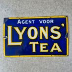 Emaille bord Lyons'tea, Antiek en Kunst, Ophalen of Verzenden