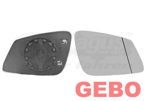 BMW F31 2012 T/M 2019 Spiegelglas Rechts 5116 7285 002, Auto-onderdelen, Spiegels, BMW, Nieuw, 6 maanden garantie, Ophalen of Verzenden