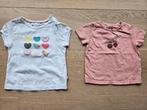Kledijpakket maatje 74 meisje, t-shirts, Kinderen en Baby's, Ophalen, Gebruikt, Meisje, Shirtje of Longsleeve