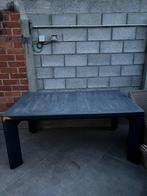 Tuintafel + 4 stoelen, Tuin en Terras, Tuintafels, Ophalen, Gebruikt, Rechthoekig, Plastic