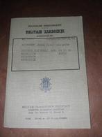 Militair zakboekje 1966 Antwerpen, Boeken, Ophalen of Verzenden