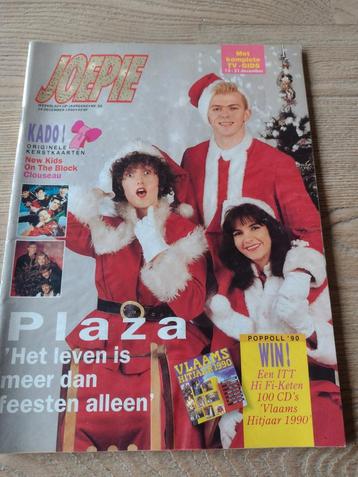 JOEPIE MAGAZINE 1990: NEW KIDS ON THE BLOCK-CLOUSEAU-RADIOS beschikbaar voor biedingen