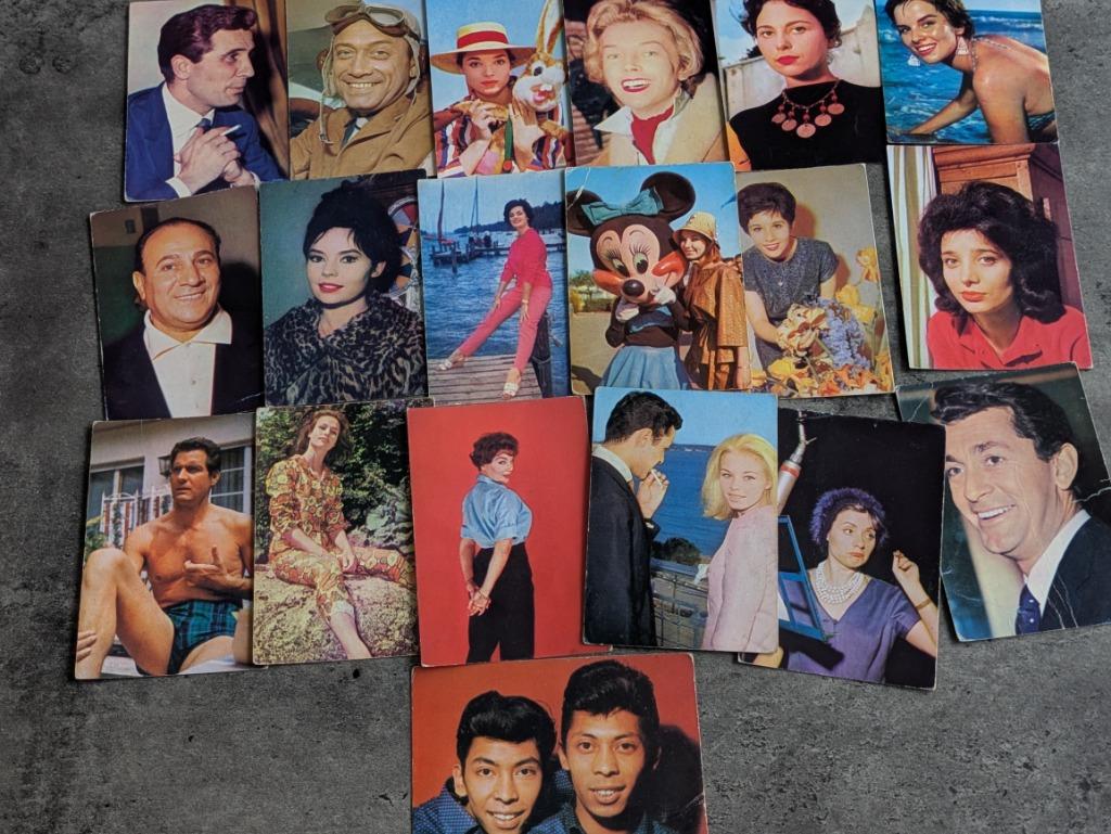 MAPLE LEAF CHEWING GUM   FILM STERREN   MUSIC-FAN  SERIE JAR, Ophalen of Verzenden