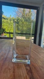 Hoge rechthoekige vaas, Huis en Inrichting, Woonaccessoires | Vazen, Ophalen of Verzenden, Zo goed als nieuw