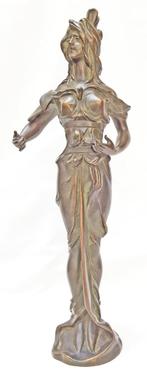 Art Nouveau Beeld - Van De Kerckhove., Antiek en Kunst, Kunst | Beelden en Houtsnijwerken, Ophalen of Verzenden