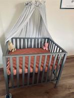 Park /box Pericles (grijs) verstelbaar met wieltjes + matras, Kinderen en Baby's, Ophalen, Zo goed als nieuw, Wieltjes