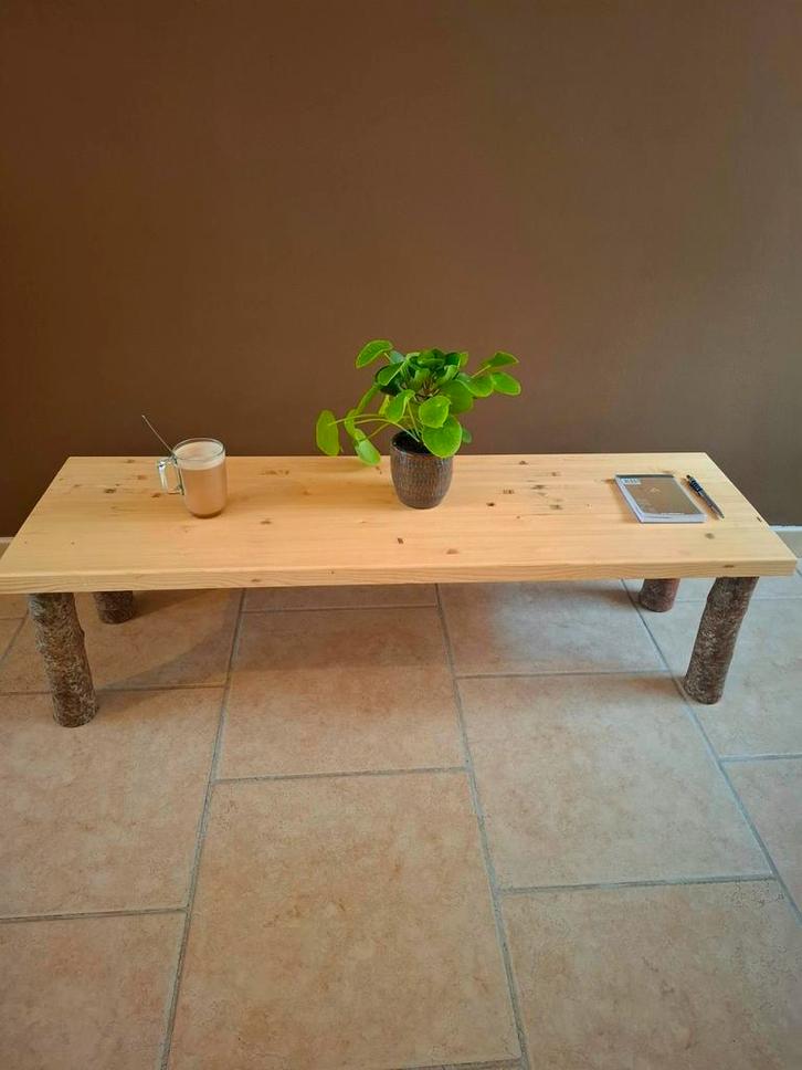 Unieke handgemaakte salontafel, Huis en Inrichting, Tafels | Salontafels, Nieuw, Ophalen