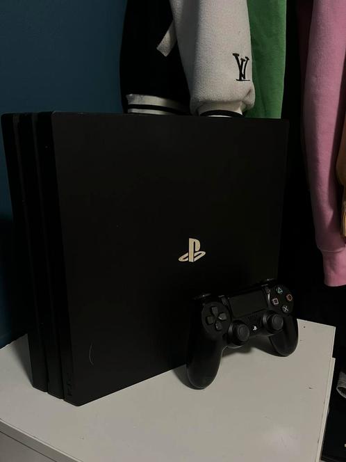 PlayStation 4 Pro - 1TB - Zwart, Games en Spelcomputers, Spelcomputers | Sony PlayStation 4, Gebruikt, Pro, 1 TB, Met 1 controller