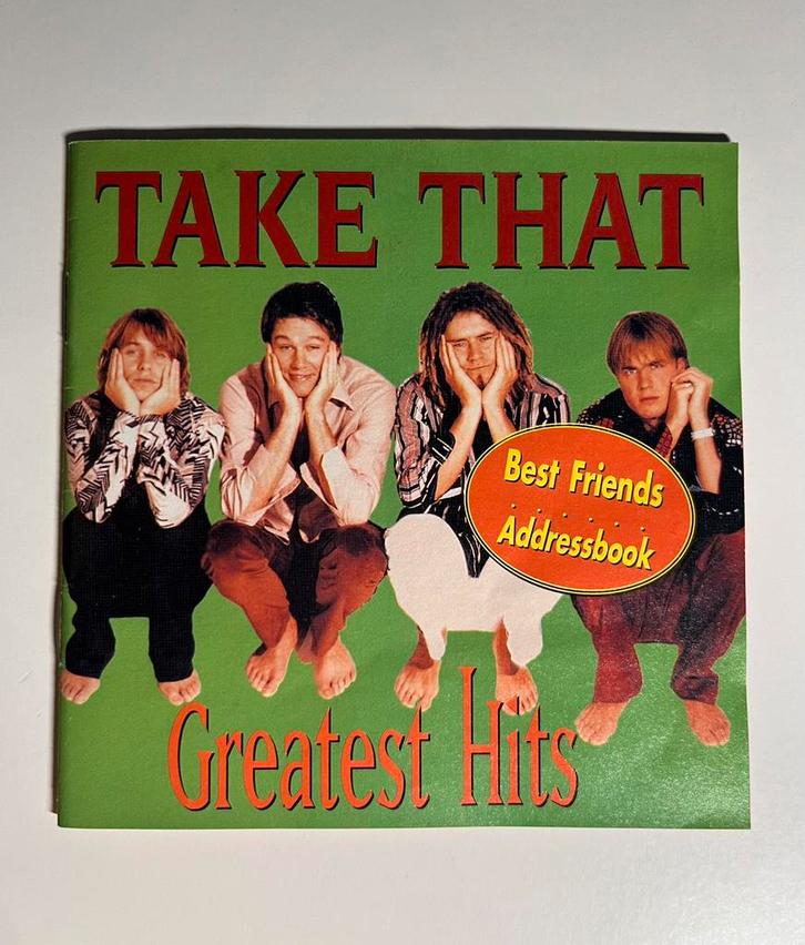 Take That Best Friends Addressbook 1994 Nieuw, Verzamelen, Muziek, Artiesten en Beroemdheden, Nieuw, Boek, Tijdschrift of Artikel