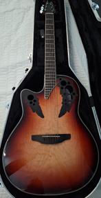 Lefty Ovation Celebrity +  case en Fishman Loudbox Micro, Muziek en Instrumenten, Snaarinstrumenten | Gitaren | Akoestisch, Ophalen