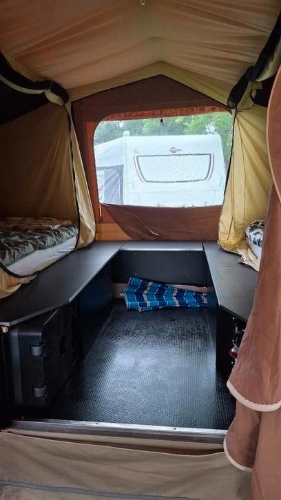 Vouwwagen, Caravans en Kamperen, Vouwwagens, Raclet, tot en met 6, Overige kleuren, Aanwezig, Ophalen