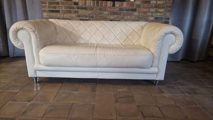 Canapé Chesterfield, Maison & Meubles, Canapés | Sofas & Chaises Longues, Comme neuf, Cuir, Enlèvement