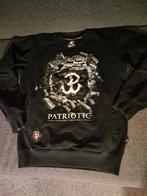 Patriotic, hoodie, Maat 46 (S) of kleiner, Patriotic, Zo goed als nieuw, Zwart