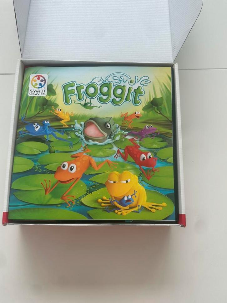 Froggit gezelschapsspellen, Hobby en Vrije tijd, Gezelschapsspellen | Overige, Zo goed als nieuw, Ophalen of Verzenden
