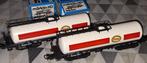 2 x Märklin HO 4650 ketelwagen "Esso" van de DB, Ophalen of Verzenden, Zo goed als nieuw, Wagon, Märklin