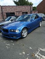 BMW E36 M3 3.2 Estoril blauwe cabriolet, Auto's, Zwart, Cabriolet, Blauw, Handgeschakeld