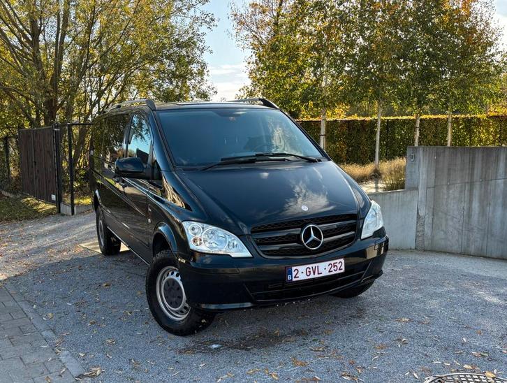 Mercedes Vito 113 w639 4x4 automaat 2011, Auto's, Mercedes-Benz, Particulier, Vito, 4x4, Airbags, Airconditioning, Apple Carplay