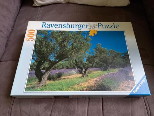 Puzzle Ravensburger 500 pièces - Provence, France, Hobby & Loisirs créatifs, Sport cérébral & Puzzles, Utilisé, Puzzle, 500 à 1500 pièces