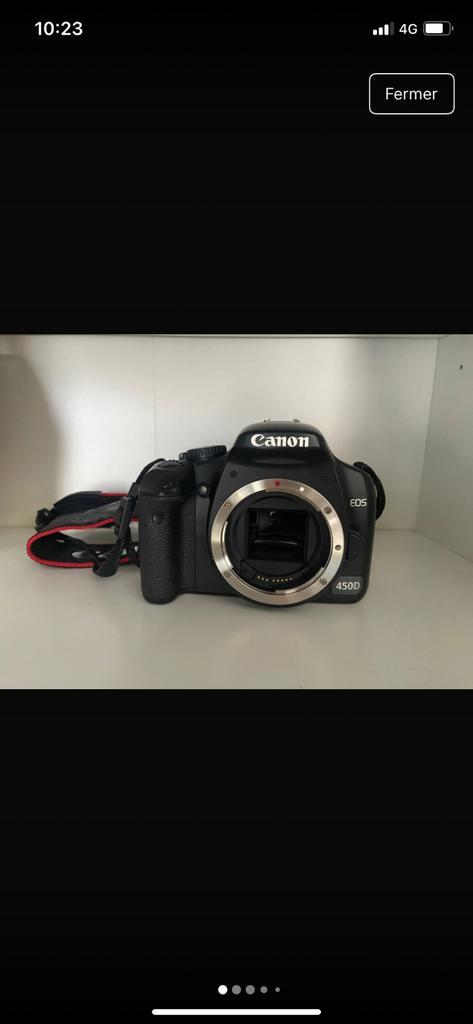 Canon eos 450d, Audio, Tv en Foto, Fotocamera's Digitaal, Gebruikt, Spiegelreflex, Canon, 8 keer of meer, Ophalen