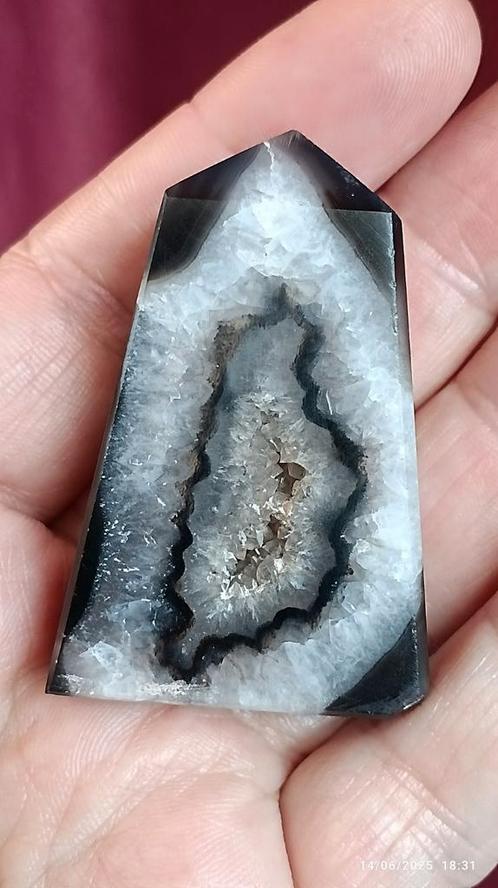 Sardonyx agaattoren, Verzamelen, Mineralen en Fossielen, Mineraal, Ophalen of Verzenden