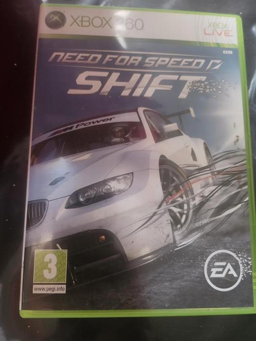 Need for Speed: Shift, Xbox 360, Games en Spelcomputers, Games | Xbox 360, Zo goed als nieuw, Racen en Vliegen, Vanaf 3 jaar, Ophalen