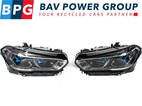 KOPLAMPEN SET NIEUW LASER X6 BMW X5 (G05) (01-2018/03-2023), Auto-onderdelen, Verlichting, BMW, Gebruikt