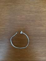 Zilvere pandora armband, Ophalen of Verzenden, Zo goed als nieuw, Zilver, Met bedels of kralen