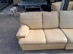 Salon leder, Huis en Inrichting, Ophalen, Gebruikt, Leer