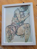 Egon Schiele Schilderij ( 1914 ) Ingelijst, Enlèvement