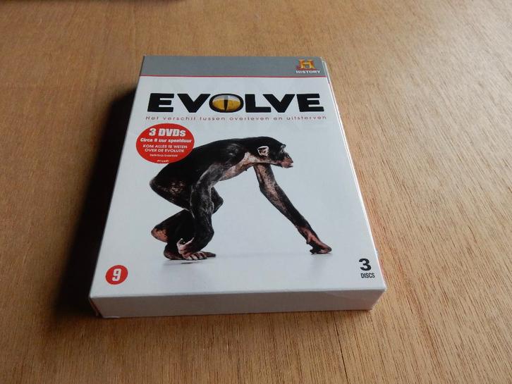 nr.2218- Dvd box: evolve - documentaire, CD & DVD, DVD | Documentaires & Films pédagogiques, Comme neuf, Nature, Coffret, À partir de 9 ans