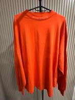 PALM ANGELS – GLITTER CLASSIC LOGO OVERSIZE, Maat 48/50 (M), Palm angels, Nieuw, Oranje