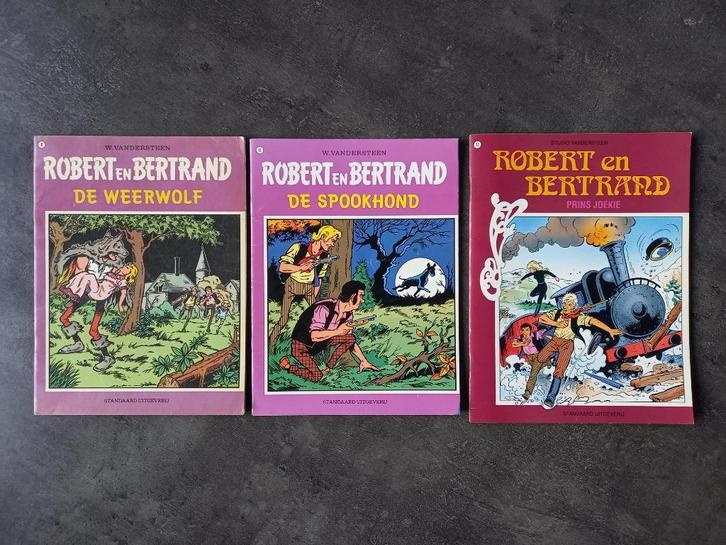 Strips Robert en Bertrand (1ste druk), Boeken, Stripverhalen, Gelezen, Ophalen of Verzenden