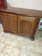 Meuble en chêne pour chaîne hifi, Ophalen, Gebruikt, Eikenhout
